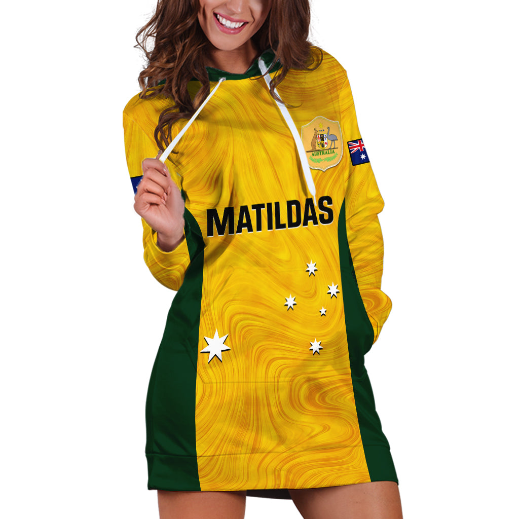 australia-soccer-hoodie-dress-gold-matildas-world-cup-2023-go-champions