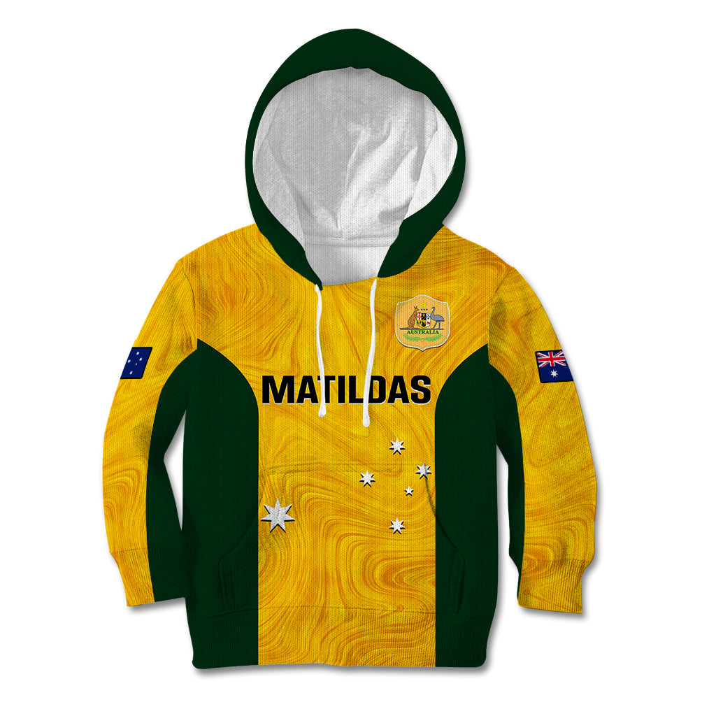 australia-soccer-kid-hoodie-gold-matildas-world-cup-2023-go-champions