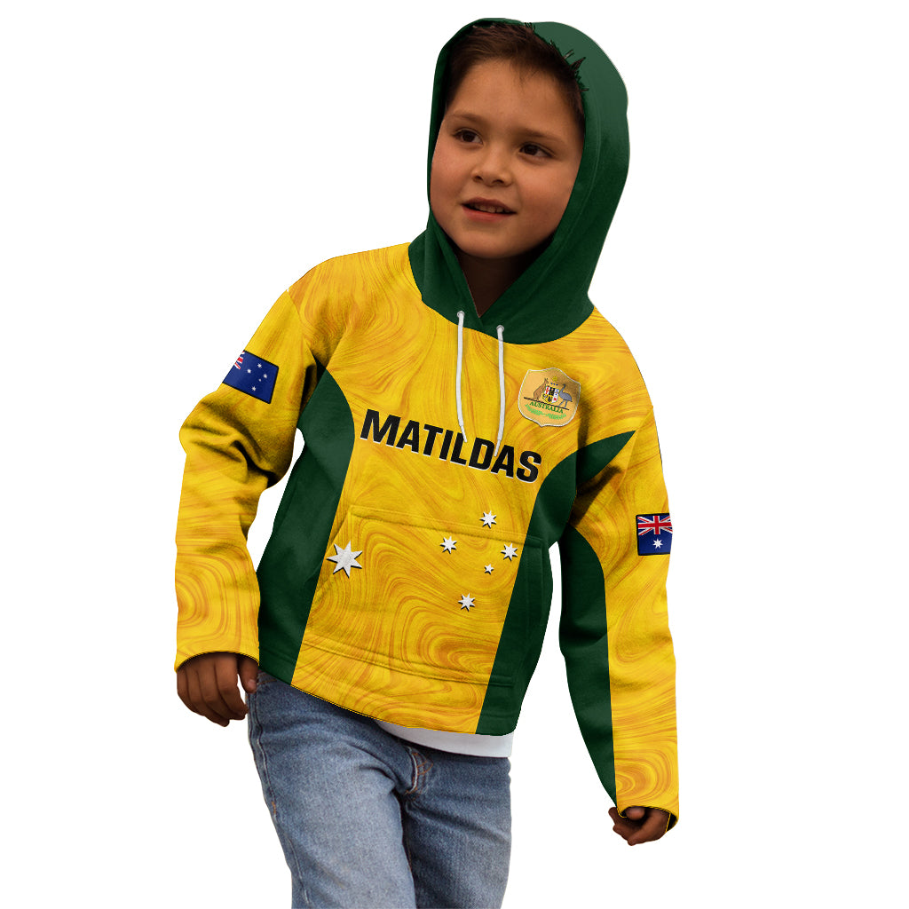 australia-soccer-kid-hoodie-gold-matildas-world-cup-2023-go-champions