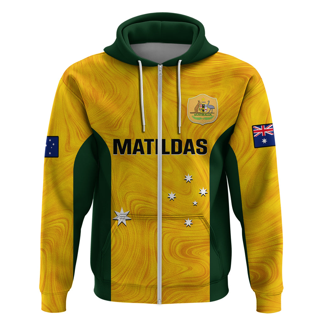 personalised-australia-soccer-hoodie-gold-matildas-world-cup-2023-go-champions