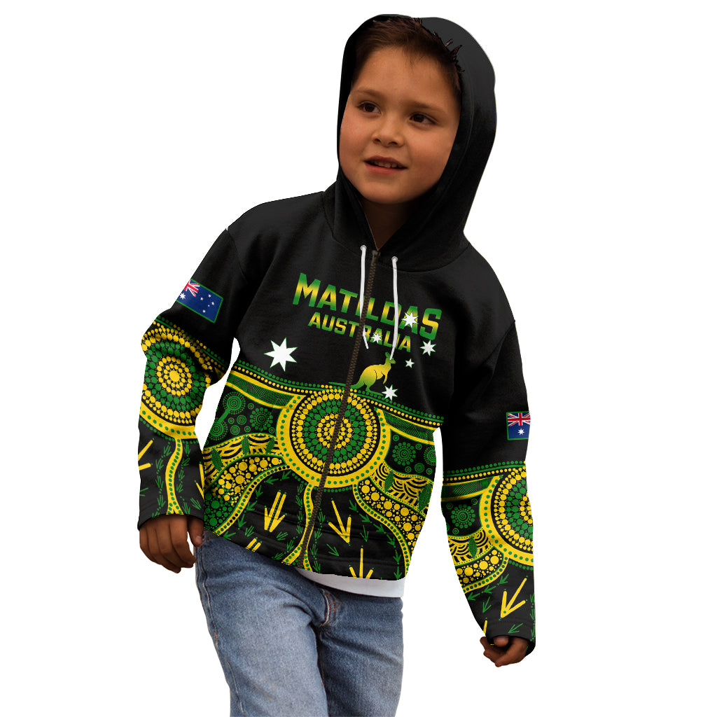 australia-soccer-kid-hoodie-aboriginal-go-matildas-2023-world-cup