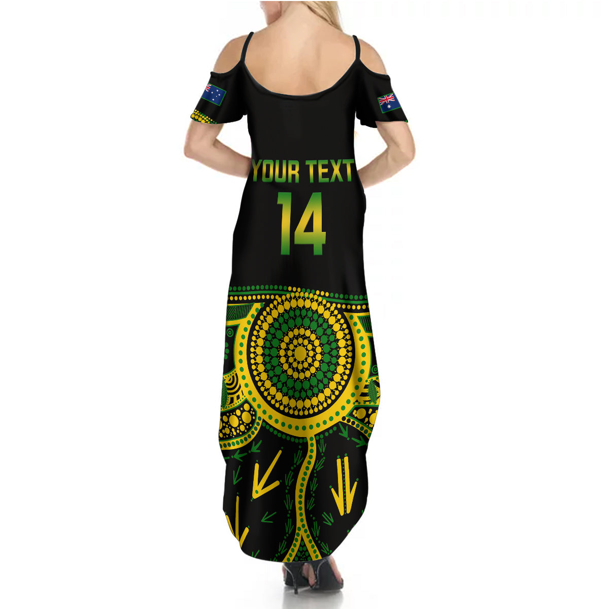 personalised-australia-soccer-summer-maxi-dress-aboriginal-go-matildas-2023-world-cup