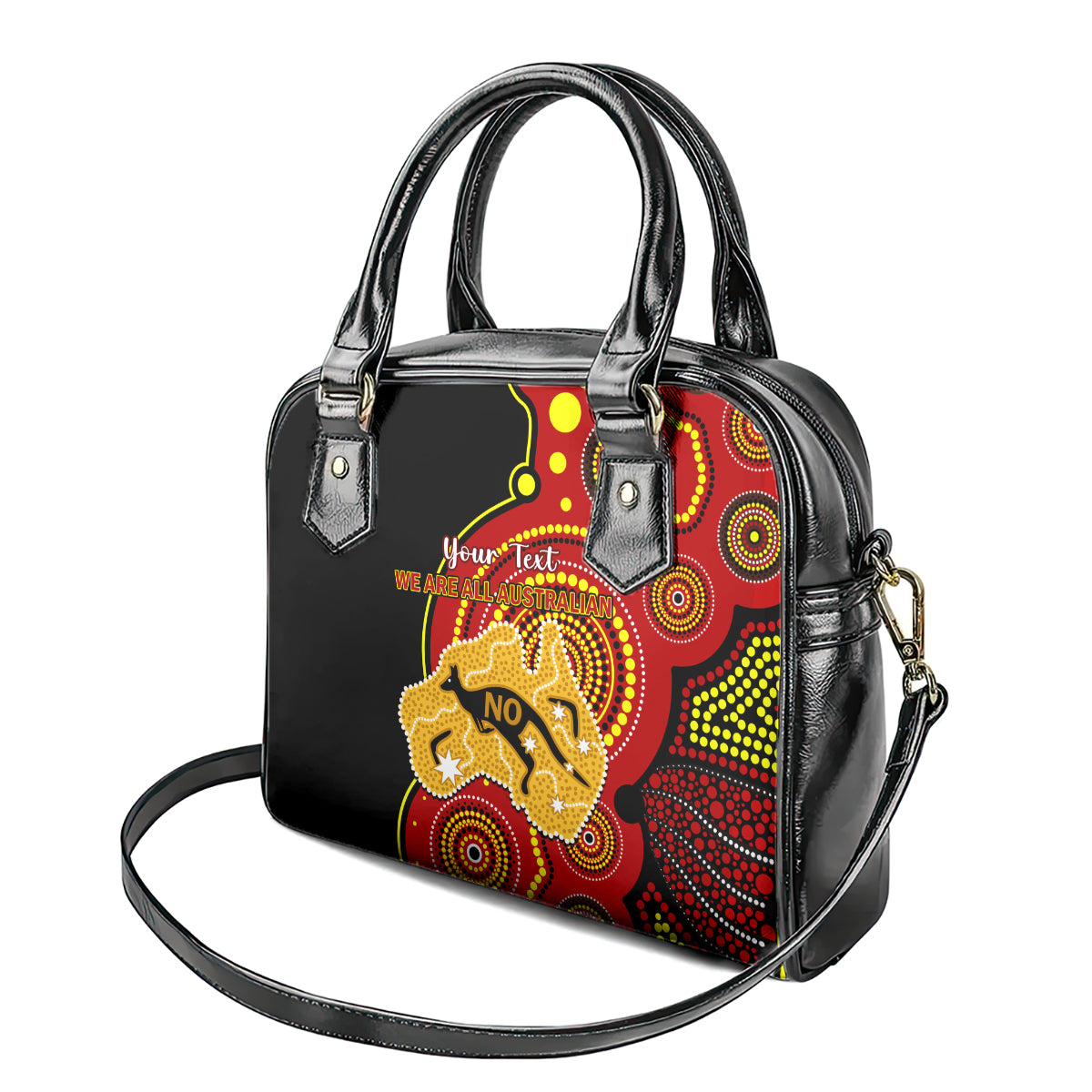 personalised-australia-indigenous-shoulder-handbag-we-are-all-australian-vote-no-to-the-voice