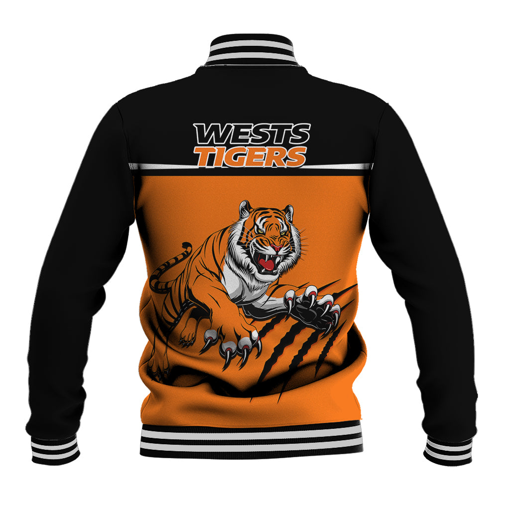 wests-tigers-rugby-baseball-jacket-orange-simple-style