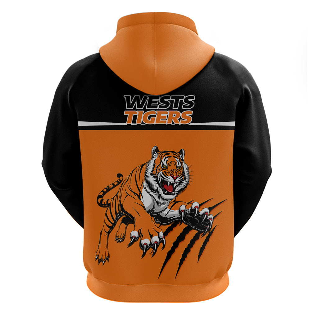 wests-tigers-rugby-hoodie-orange-simple-style