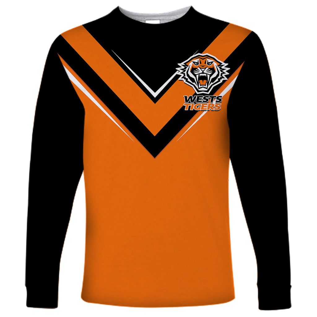 wests-tigers-rugby-long-sleeve-shirt-orange-simple-style