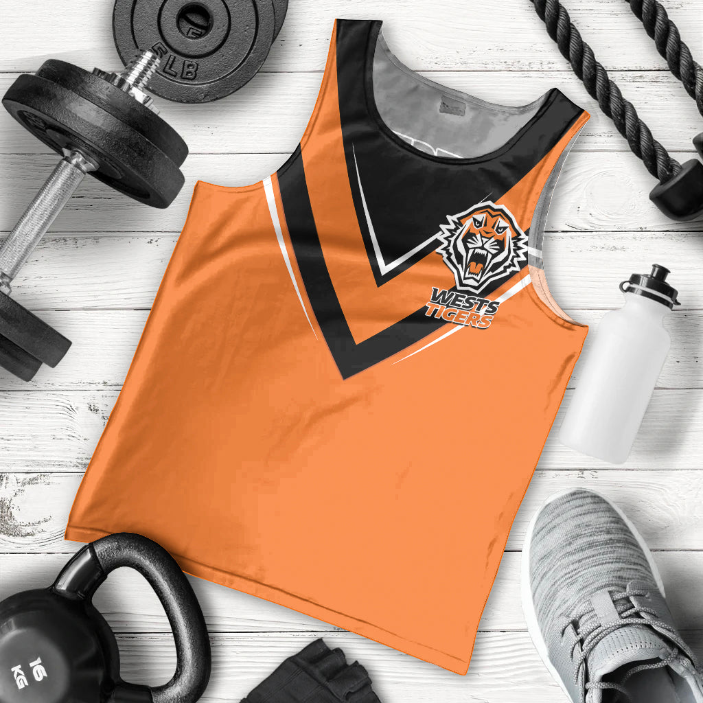 wests-tigers-rugby-men-tank-top-orange-simple-style