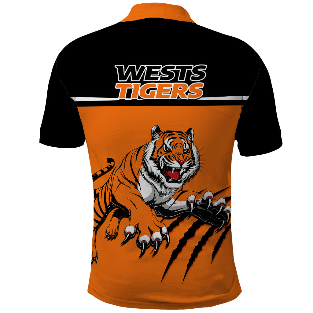 wests-tigers-rugby-polo-shirt-orange-simple-style