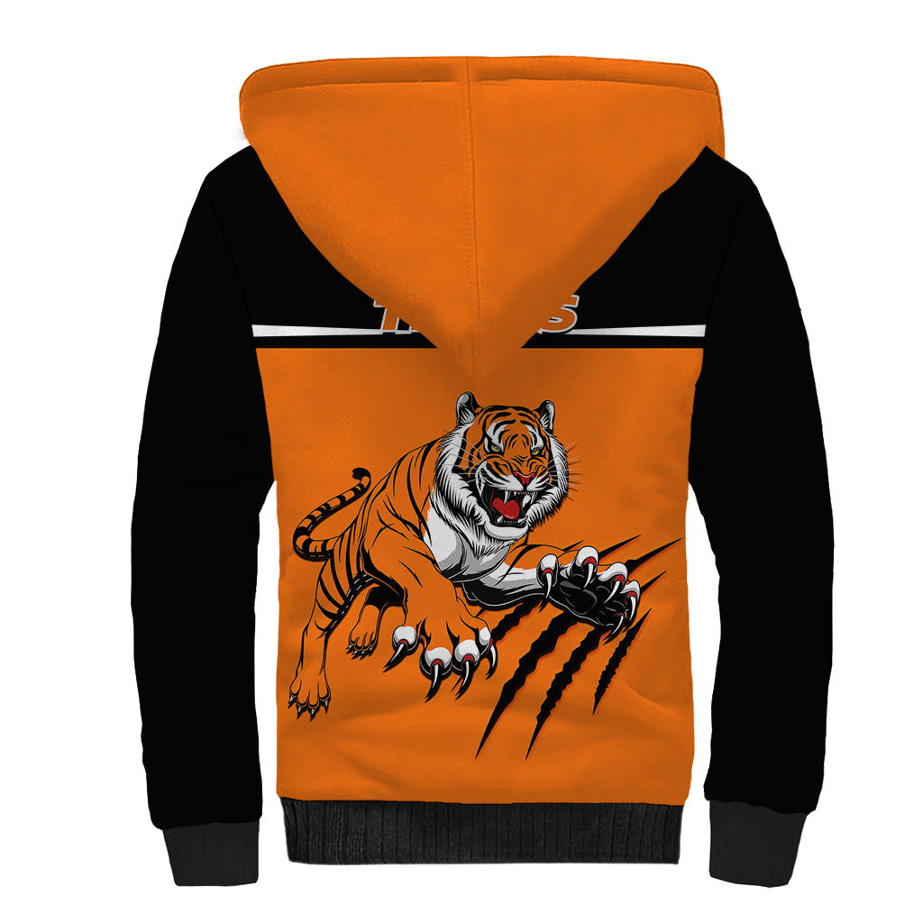 wests-tigers-rugby-sherpa-hoodie-orange-simple-style