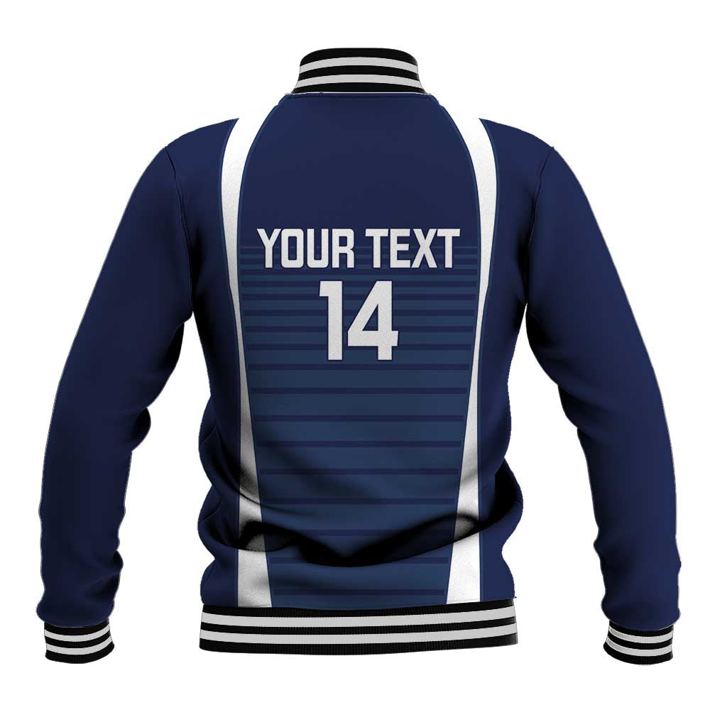 Custom Victoria Cricket Baseball Jacket Go Champions - Sporty Style