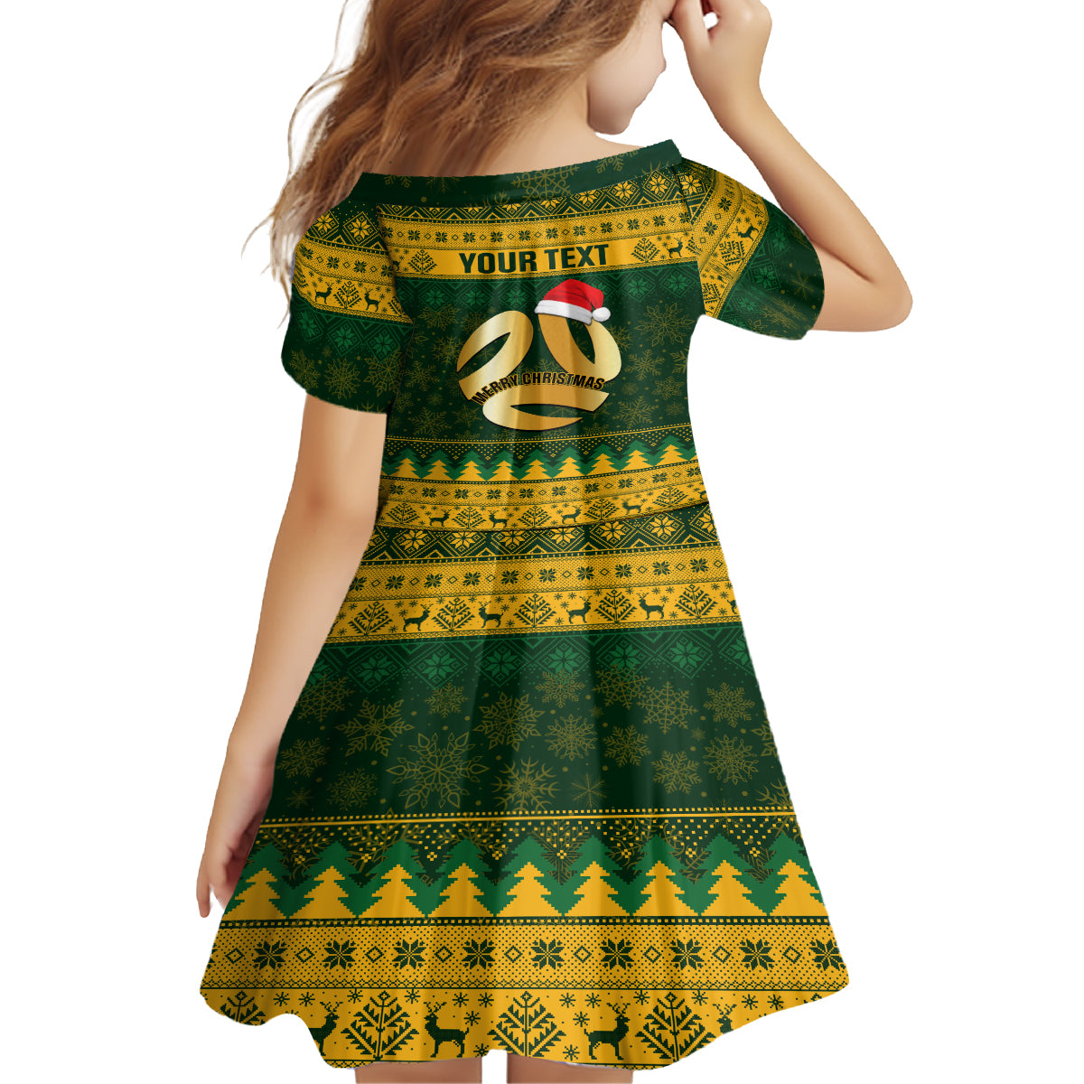 personalised-australia-matildas-christmas-family-matching-long-sleeve-bodycon-dress-and-hawaiian-shirt-merry-xmas-2023-national-color