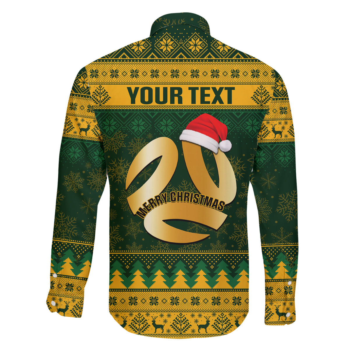 personalised-australia-matildas-christmas-family-matching-long-sleeve-bodycon-dress-and-hawaiian-shirt-merry-xmas-2023-national-color