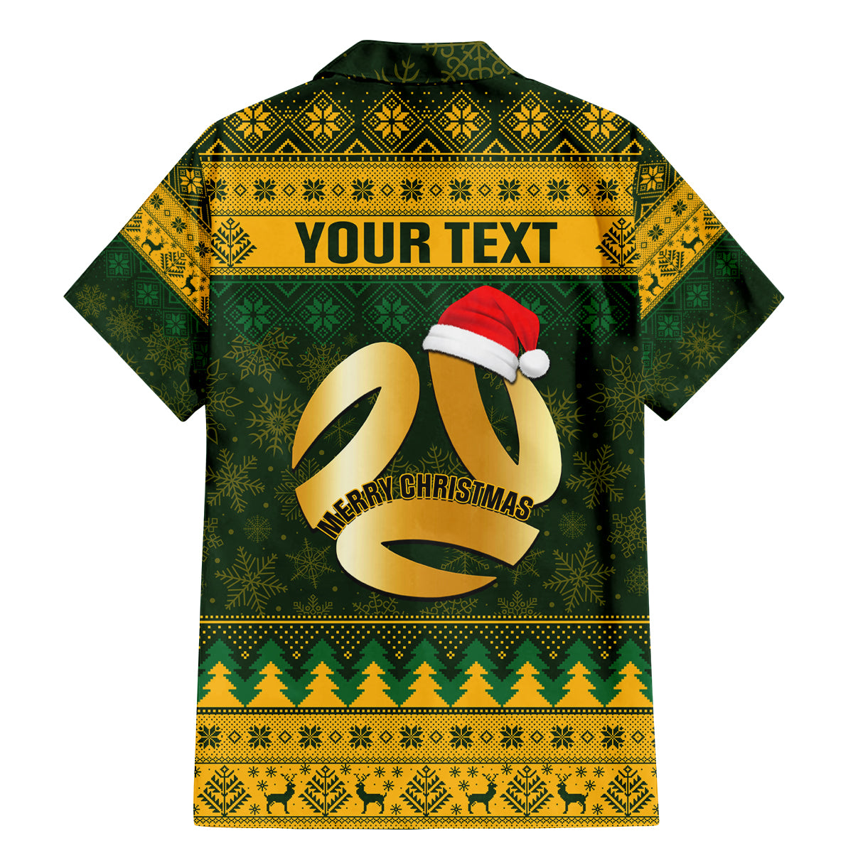 personalised-australia-matildas-christmas-family-matching-mermaid-dress-and-hawaiian-shirt-merry-xmas-2023-national-color