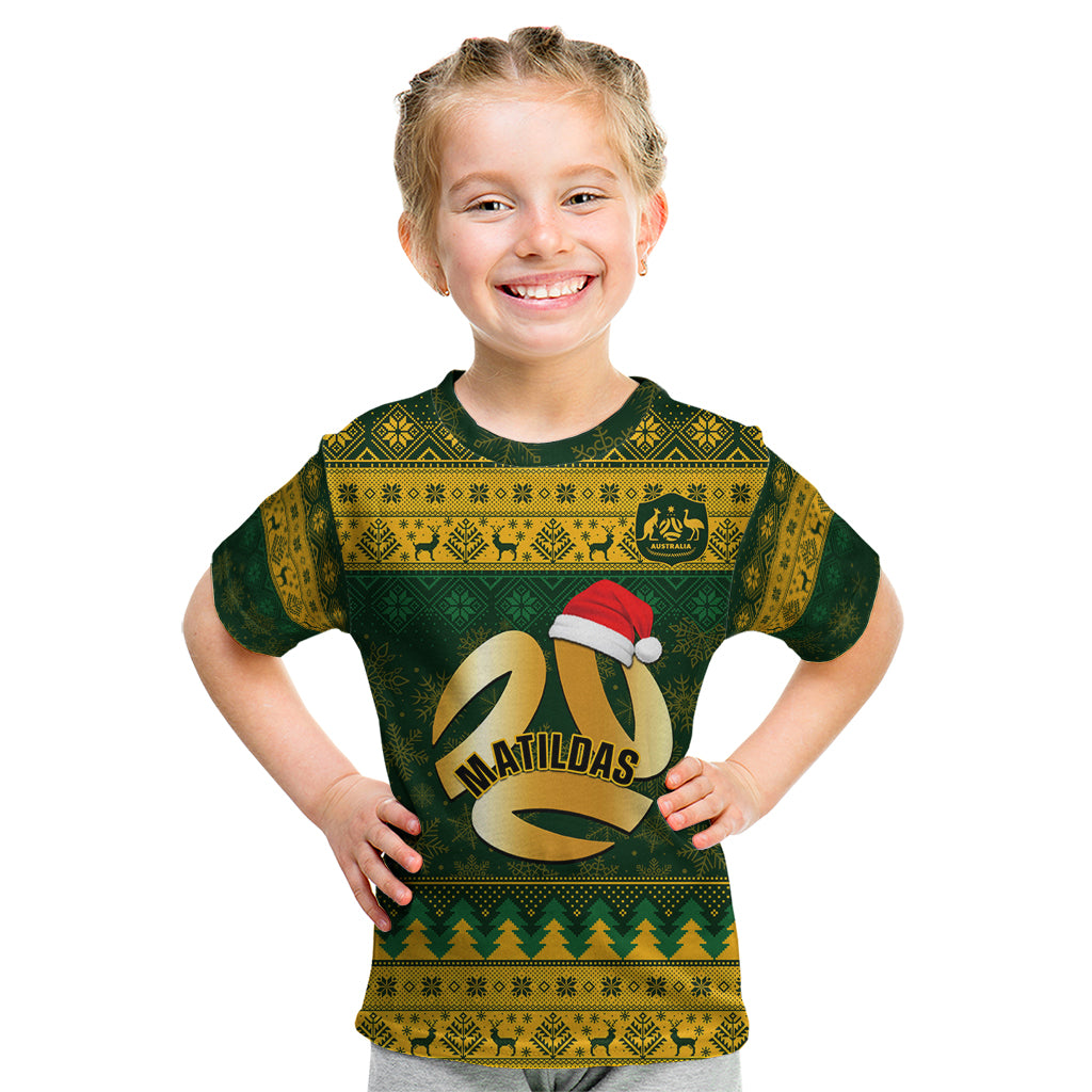 personalised-australia-matildas-christmas-kid-t-shirt-merry-xmas-2023-national-color