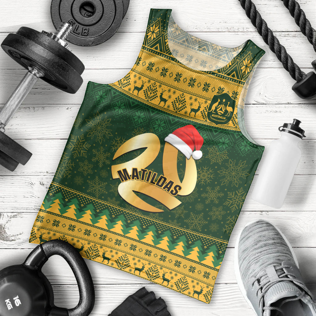 personalised-australia-matildas-christmas-men-tank-top-merry-xmas-2023-national-color