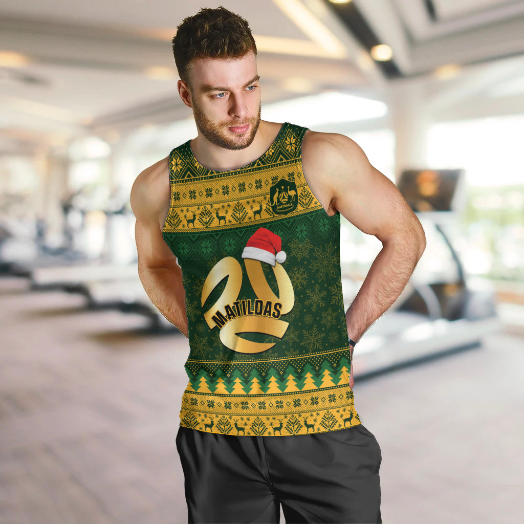 personalised-australia-matildas-christmas-men-tank-top-merry-xmas-2023-national-color