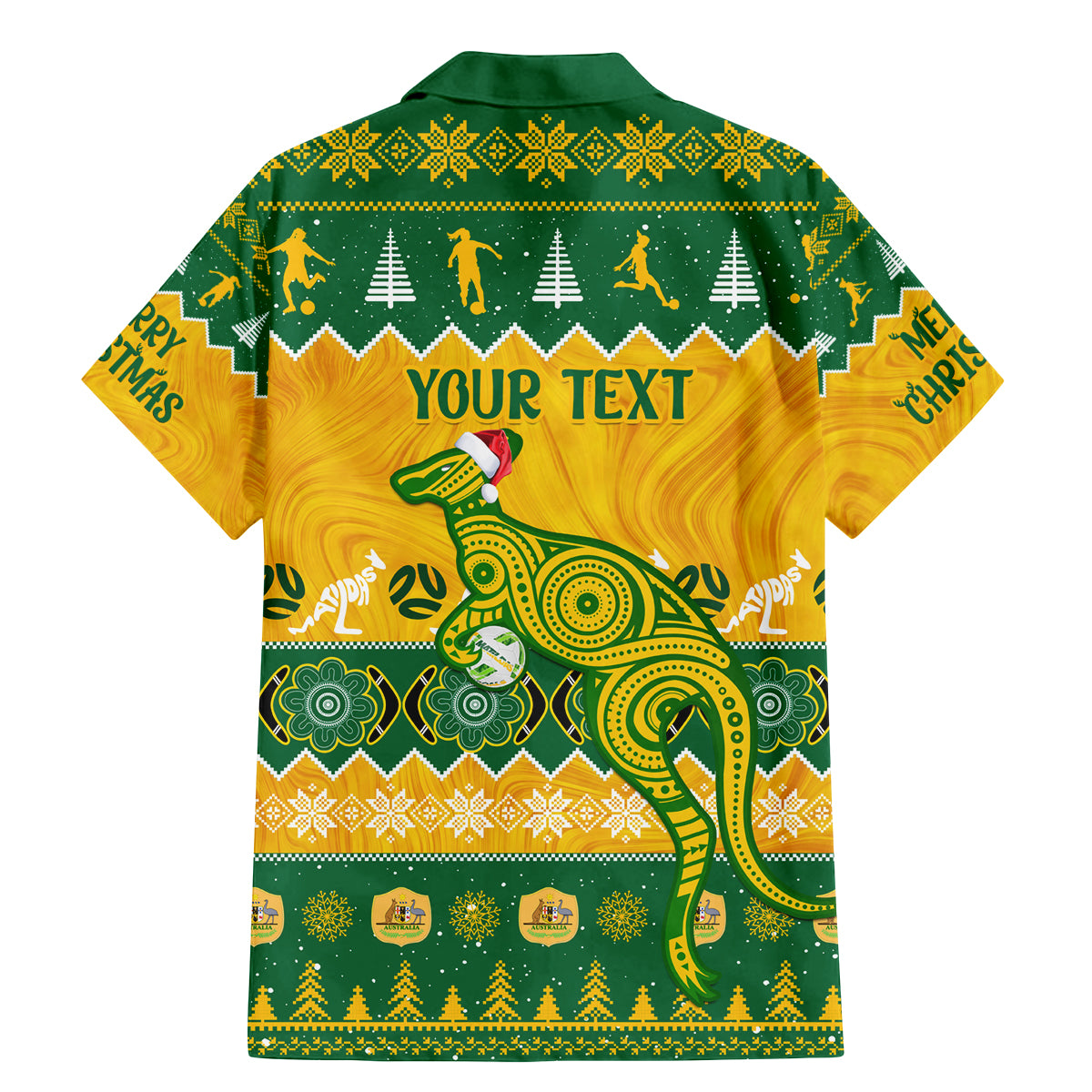 personalised-australia-soccer-christmas-family-matching-mermaid-dress-and-hawaiian-shirt-all-i-want-for-xmas-is-matildas