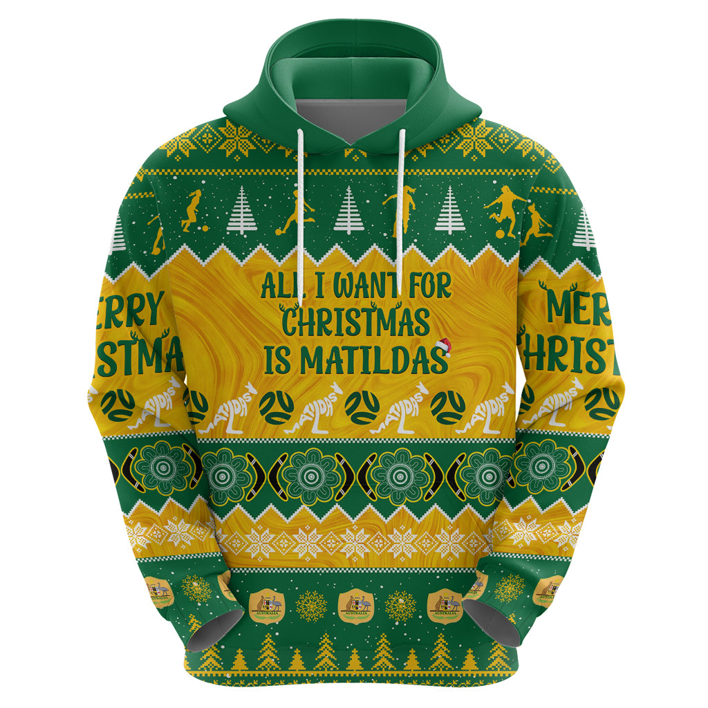 personalised-australia-soccer-christmas-hoodie-all-i-want-for-xmas-is-matildas