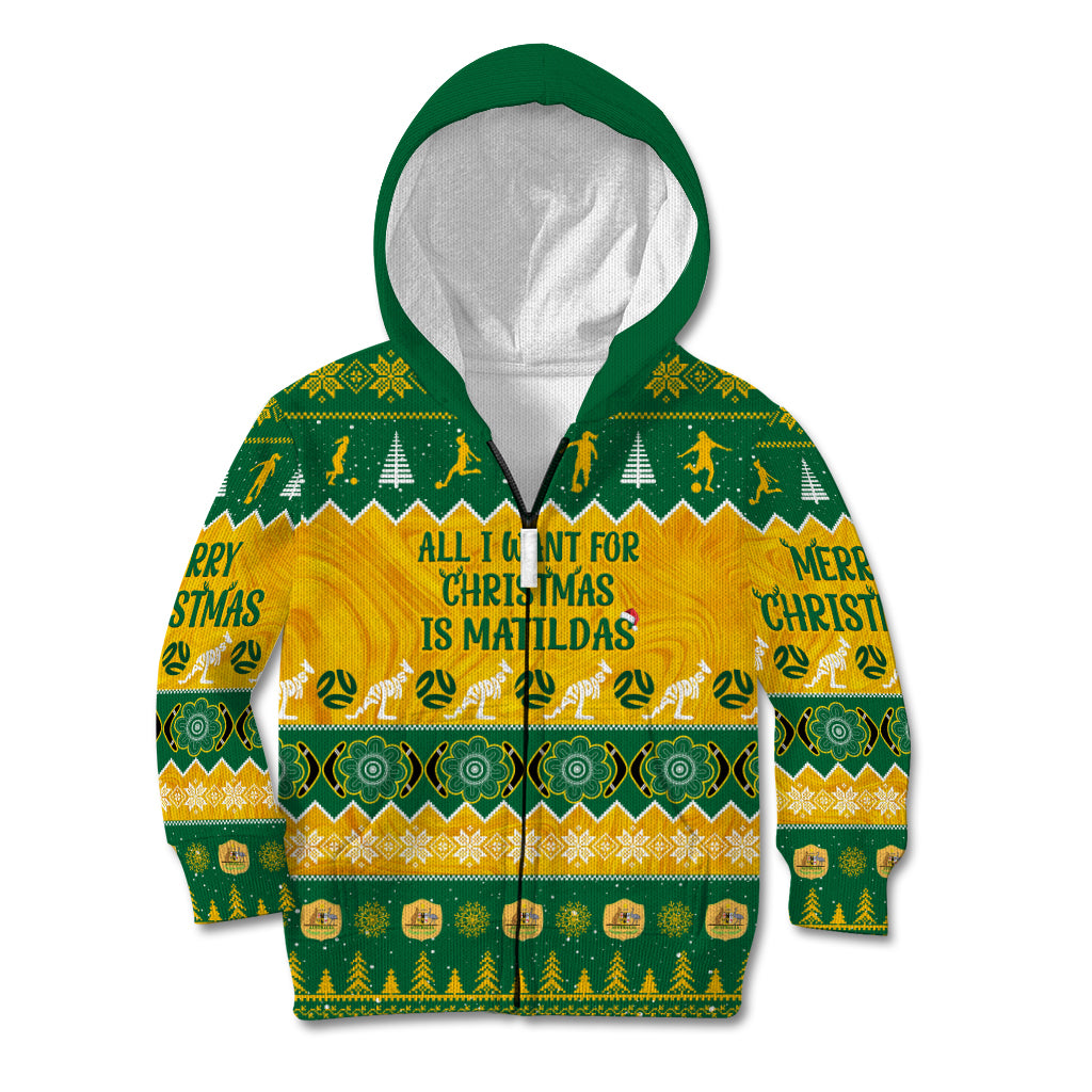 personalised-australia-soccer-christmas-kid-hoodie-all-i-want-for-xmas-is-matildas