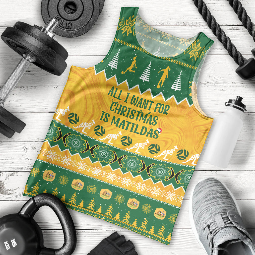 personalised-australia-soccer-christmas-men-tank-top-all-i-want-for-xmas-is-matildas