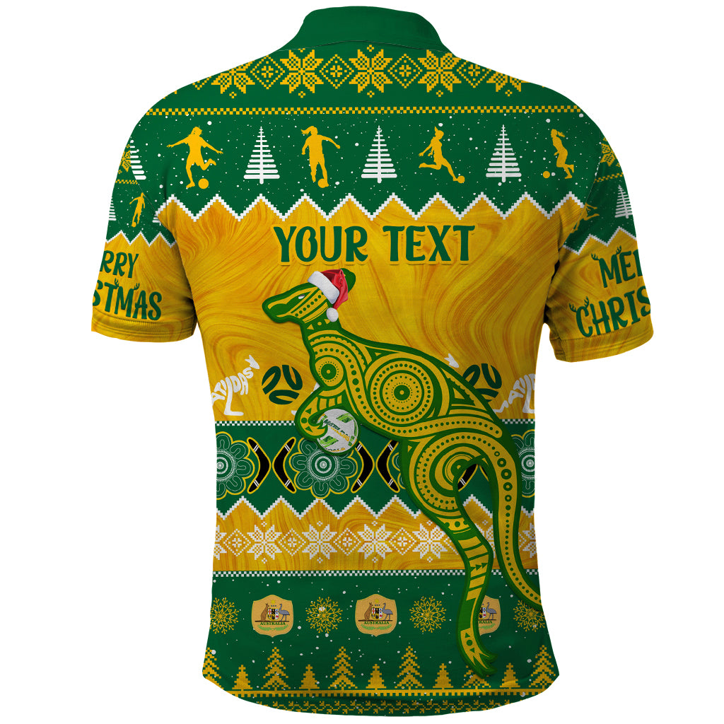 personalised-australia-soccer-christmas-polo-shirt-all-i-want-for-xmas-is-matildas