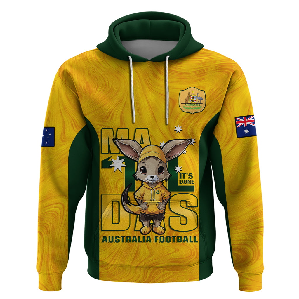 custom-matildas-hoodie-australian-cute-mascot-unique-gold-version