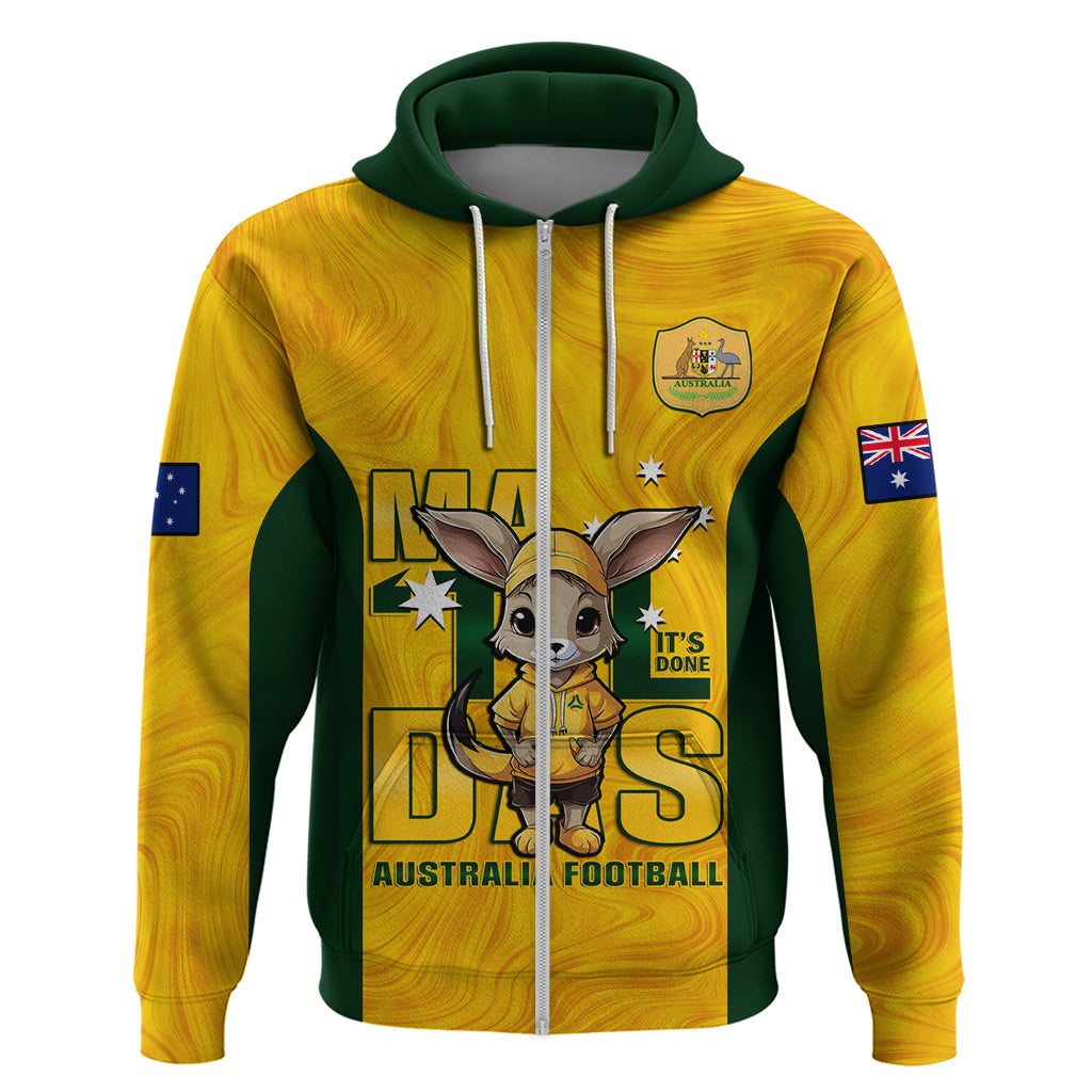 custom-matildas-hoodie-australian-cute-mascot-unique-gold-version