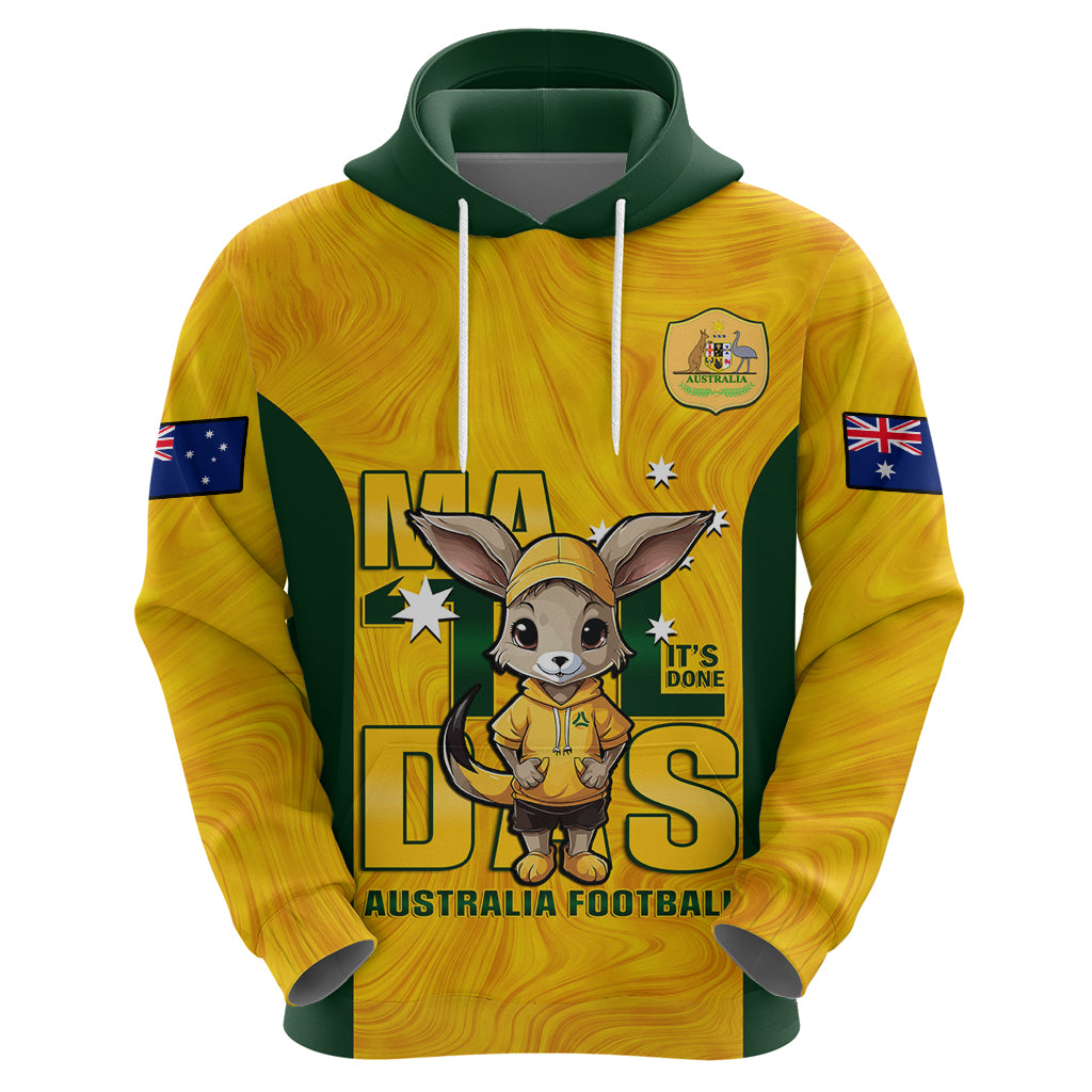 custom-matildas-hoodie-australian-cute-mascot-unique-gold-version