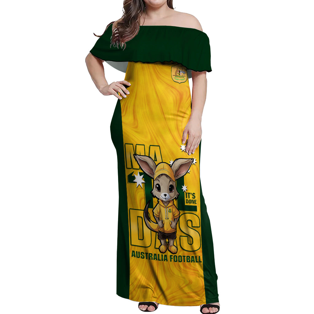 custom-matildas-off-shoulder-maxi-dress-australian-cute-mascot-unique-gold-version