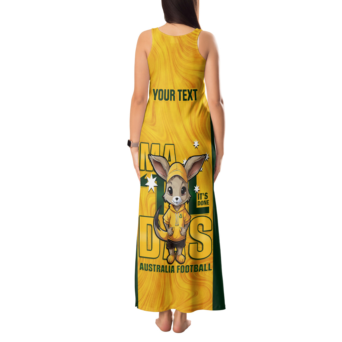 custom-matildas-tank-maxi-dress-australian-cute-mascot-unique-gold-version