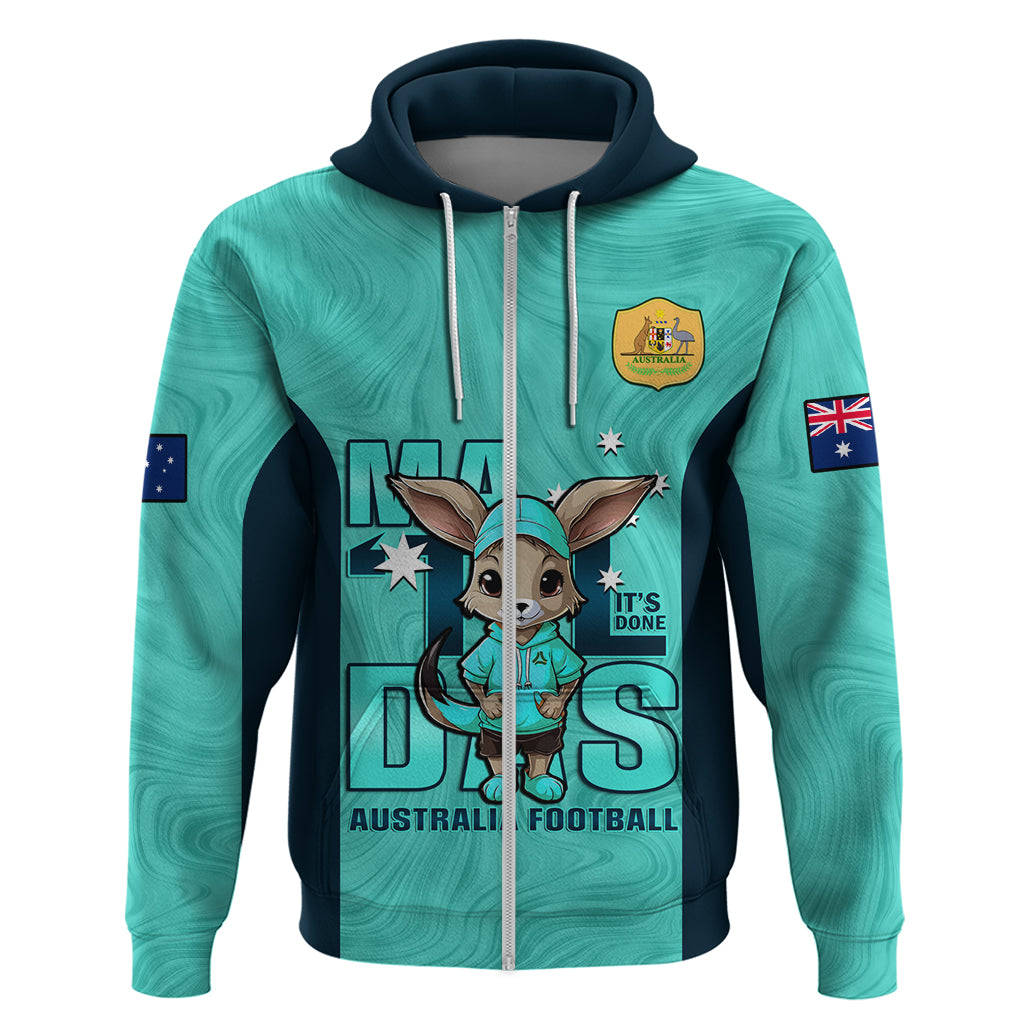 custom-matildas-hoodie-australian-cute-mascot-unique-turquosie-version