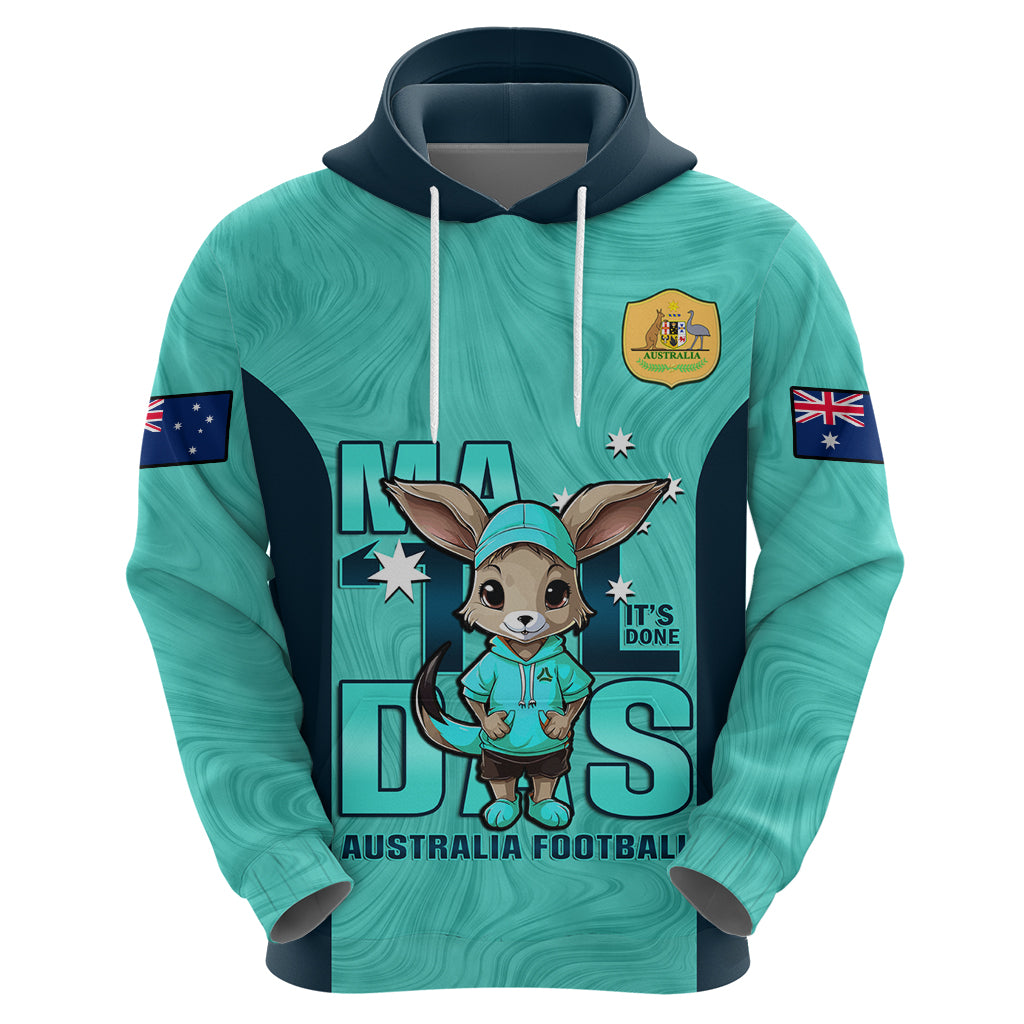 custom-matildas-hoodie-australian-cute-mascot-unique-turquosie-version