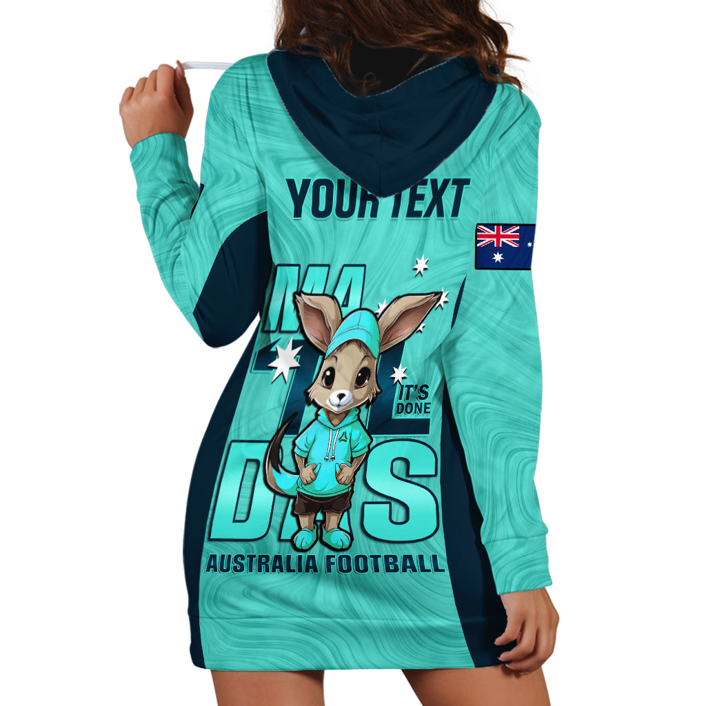 custom-matildas-hoodie-dress-australian-cute-mascot-unique-turquosie-version