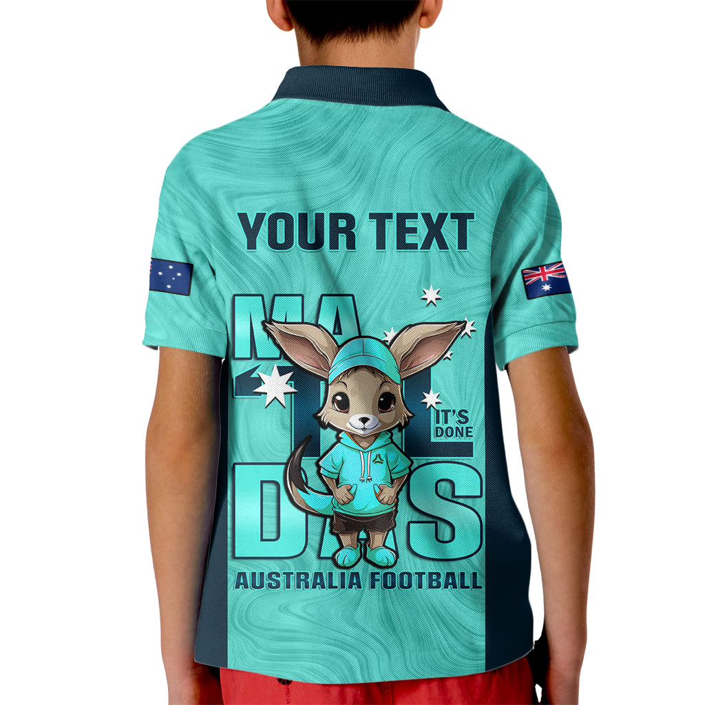 custom-matildas-kid-polo-shirt-australian-cute-mascot-unique-turquosie-version