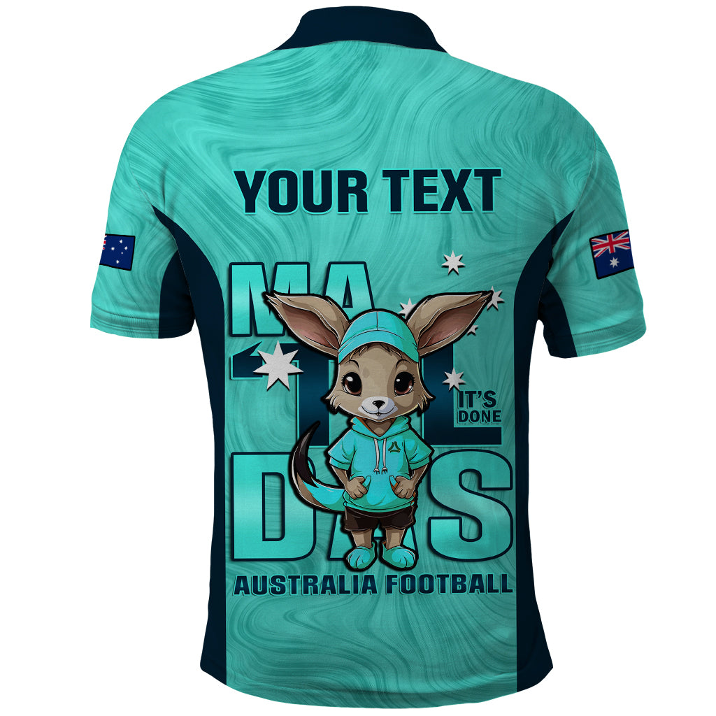 custom-matildas-polo-shirt-australian-cute-mascot-unique-turquosie-version