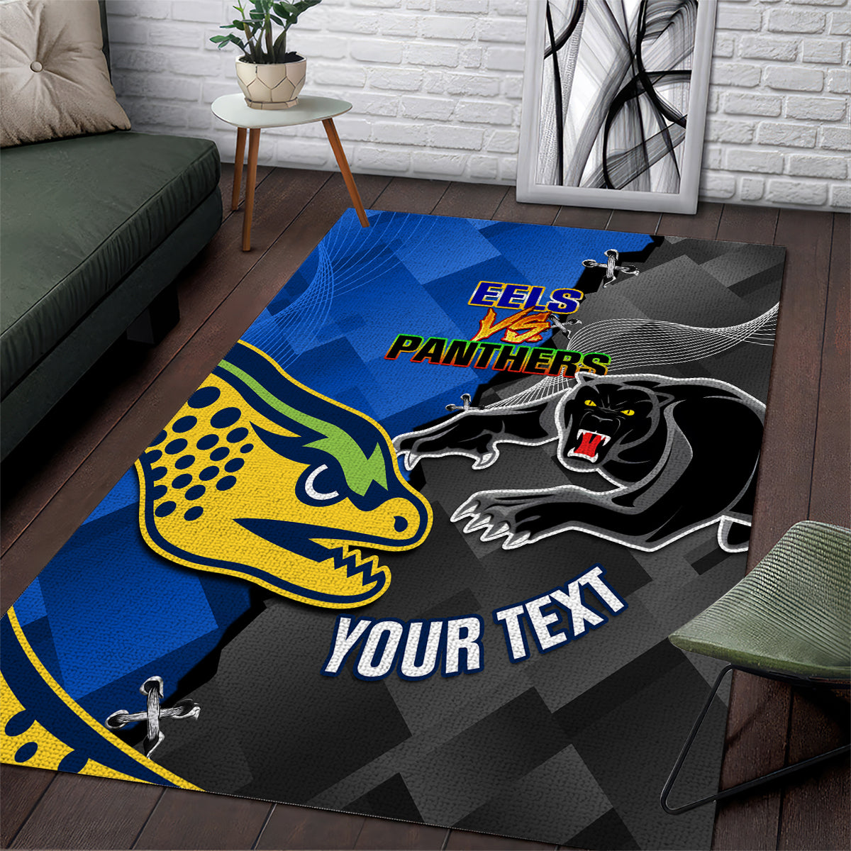 personalised-panthers-and-eels-area-rug-sporty-version