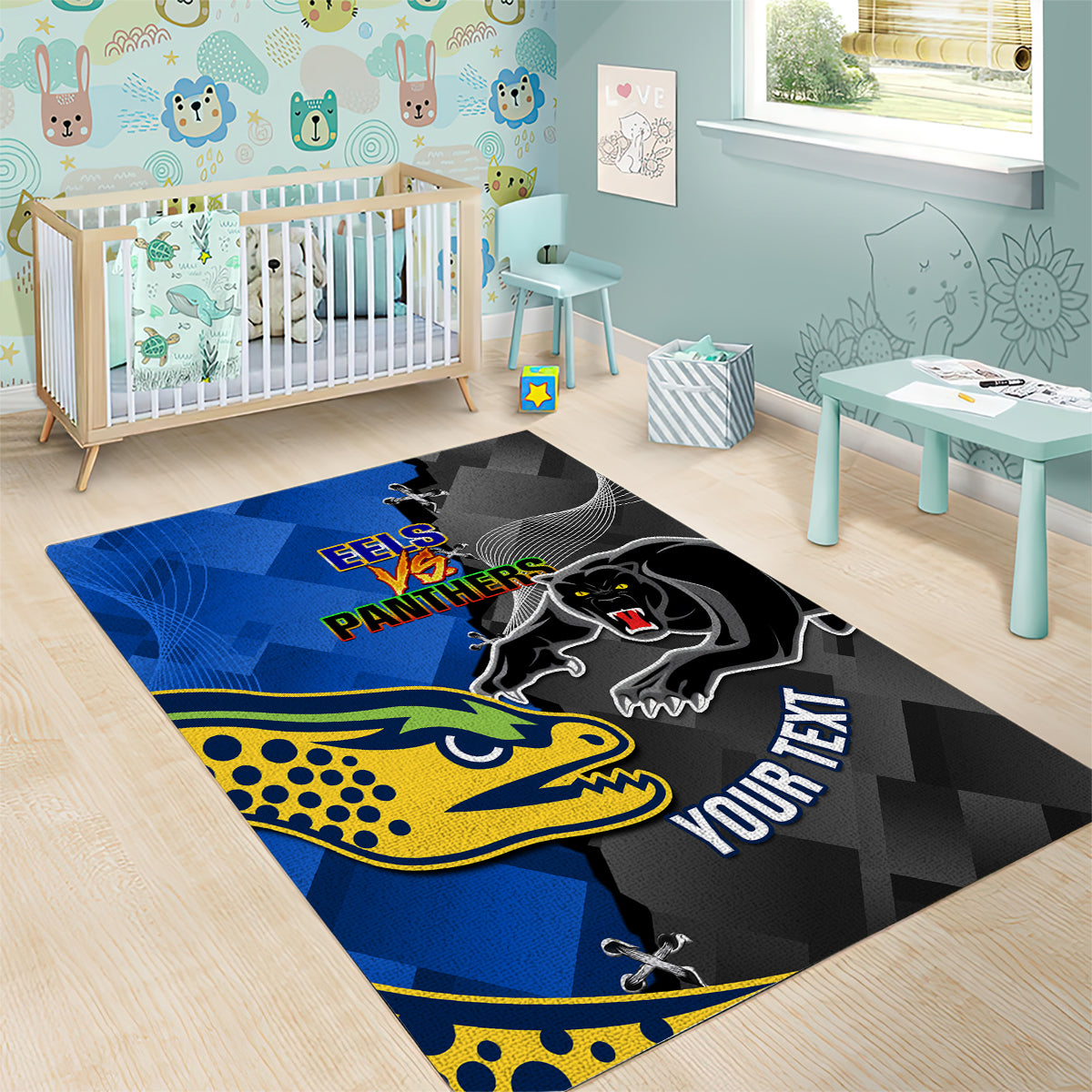 personalised-panthers-and-eels-area-rug-sporty-version