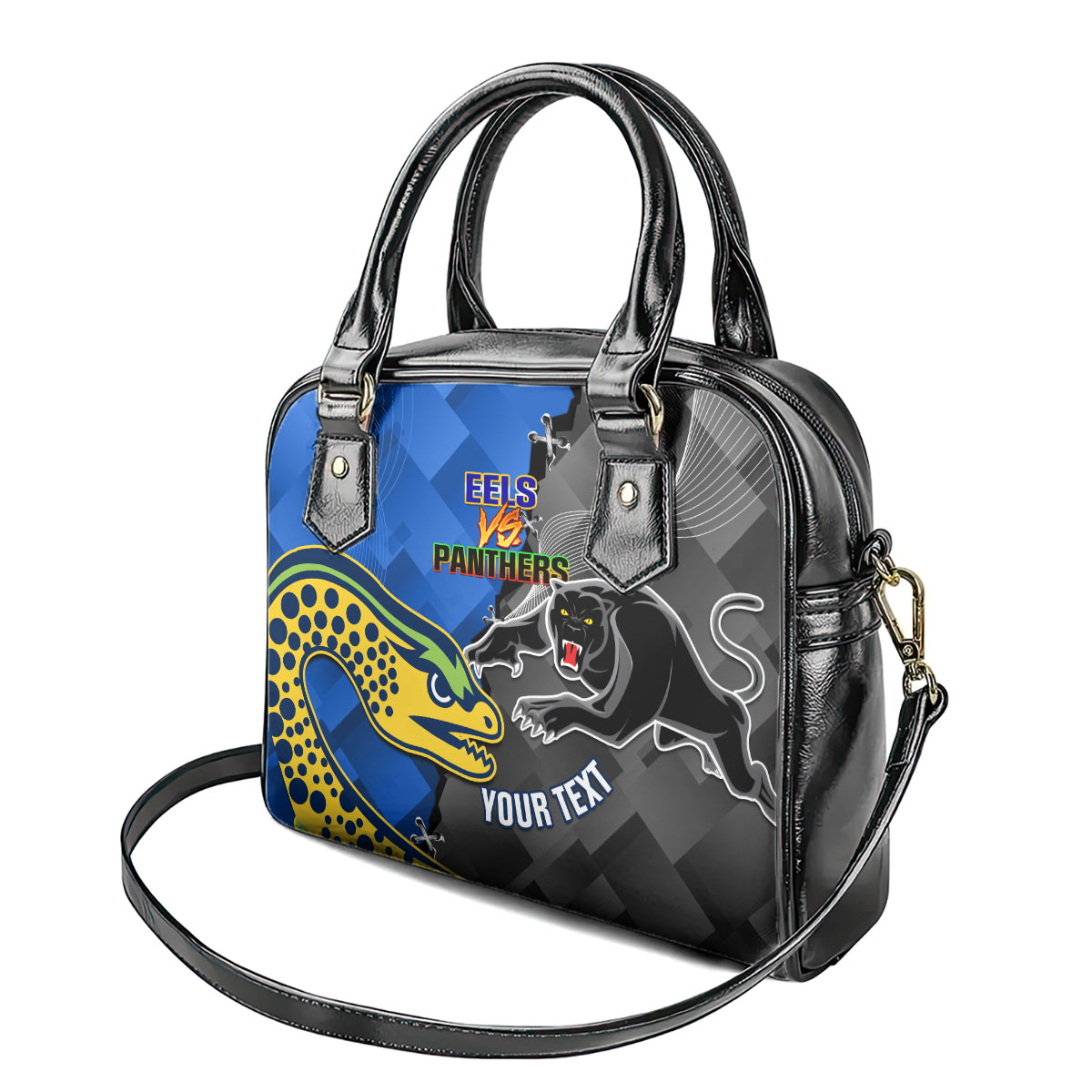 personalised-panthers-and-eels-shoulder-handbag-sporty-version