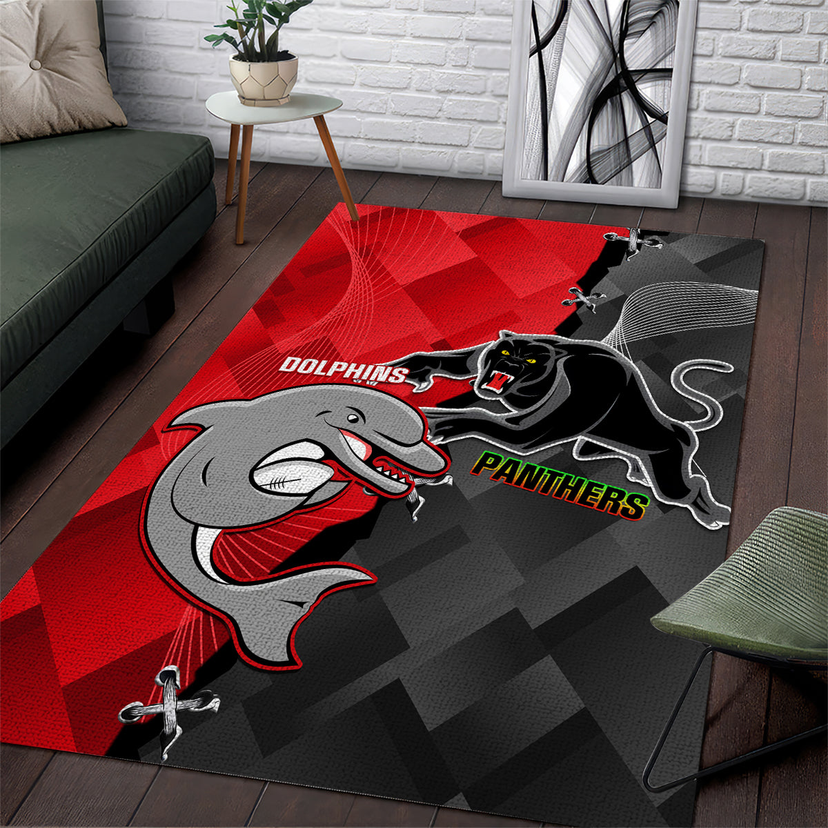 personalised-panthers-and-dolphins-area-rug-sporty-version