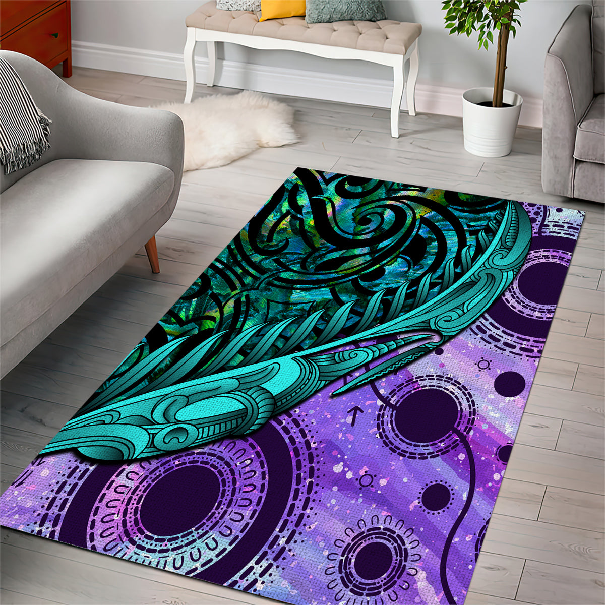 new-zealand-paua-shell-with-australia-opal-unique-combine-area-rug