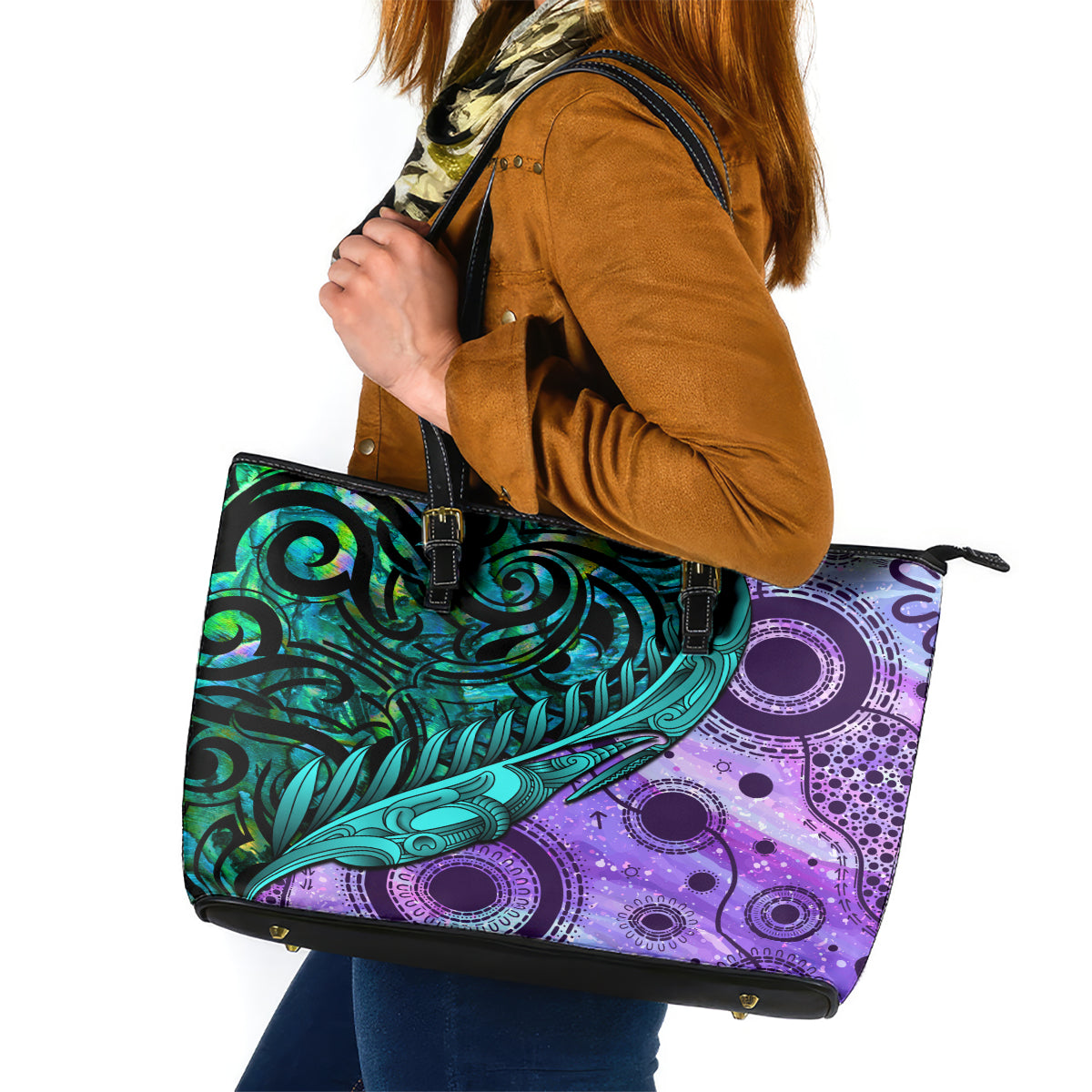 new-zealand-paua-shell-with-australia-opal-unique-combine-leather-tote-bag