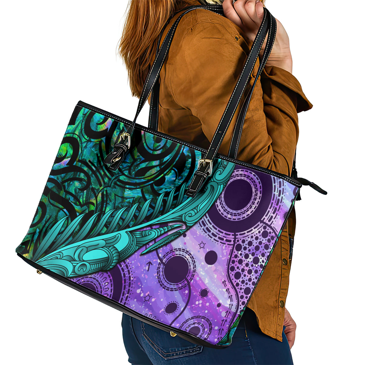 new-zealand-paua-shell-with-australia-opal-unique-combine-leather-tote-bag