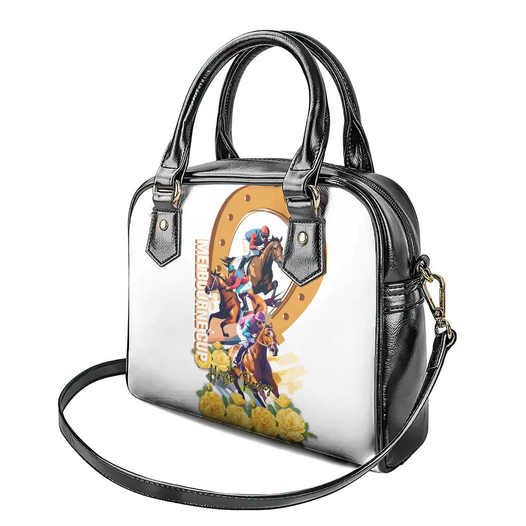 Melbourne Cup Australia Shoulder Handbag Horse Racing Happy 164th Anniversary