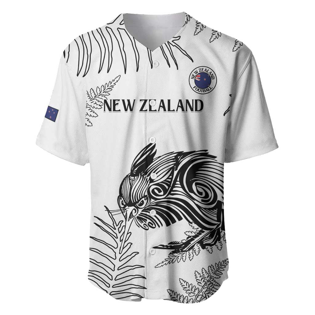 Custom New Zealand Kiwi Football Baseball Jersey Aotearoa Silver Fern