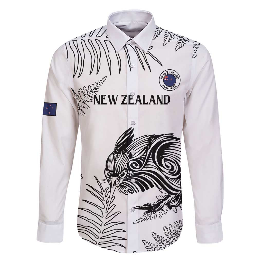 Custom New Zealand Kiwi Football Family Matching Puletasi and Hawaiian Shirt Aotearoa Silver Fern