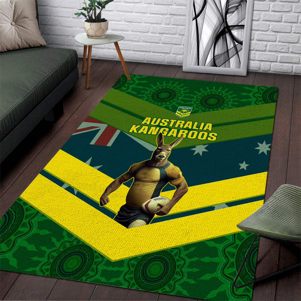 custom-australia-rugby-area-rug-pacific-2023-go-aussie-kangaroos