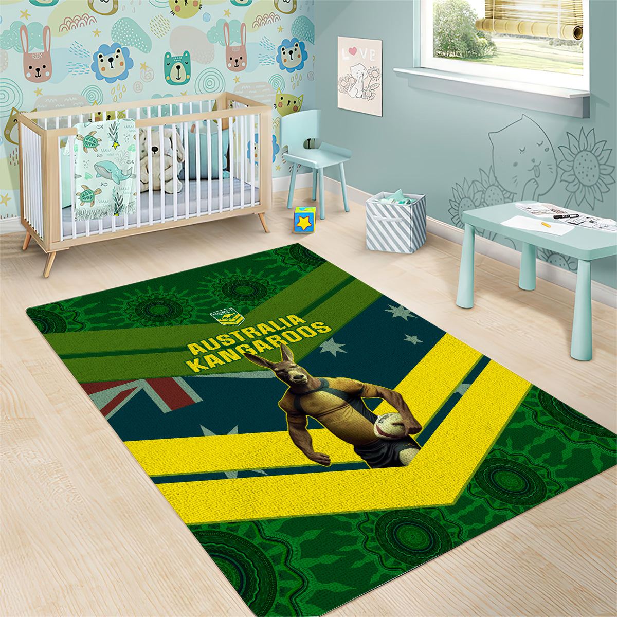 custom-australia-rugby-area-rug-pacific-2023-go-aussie-kangaroos