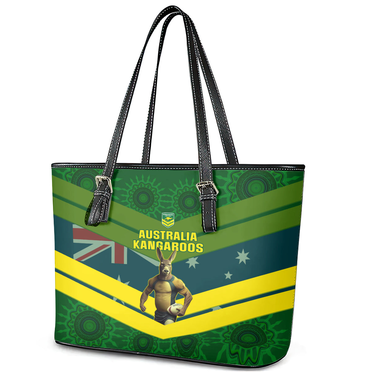 custom-australia-rugby-leather-tote-bag-pacific-2023-go-aussie-kangaroos