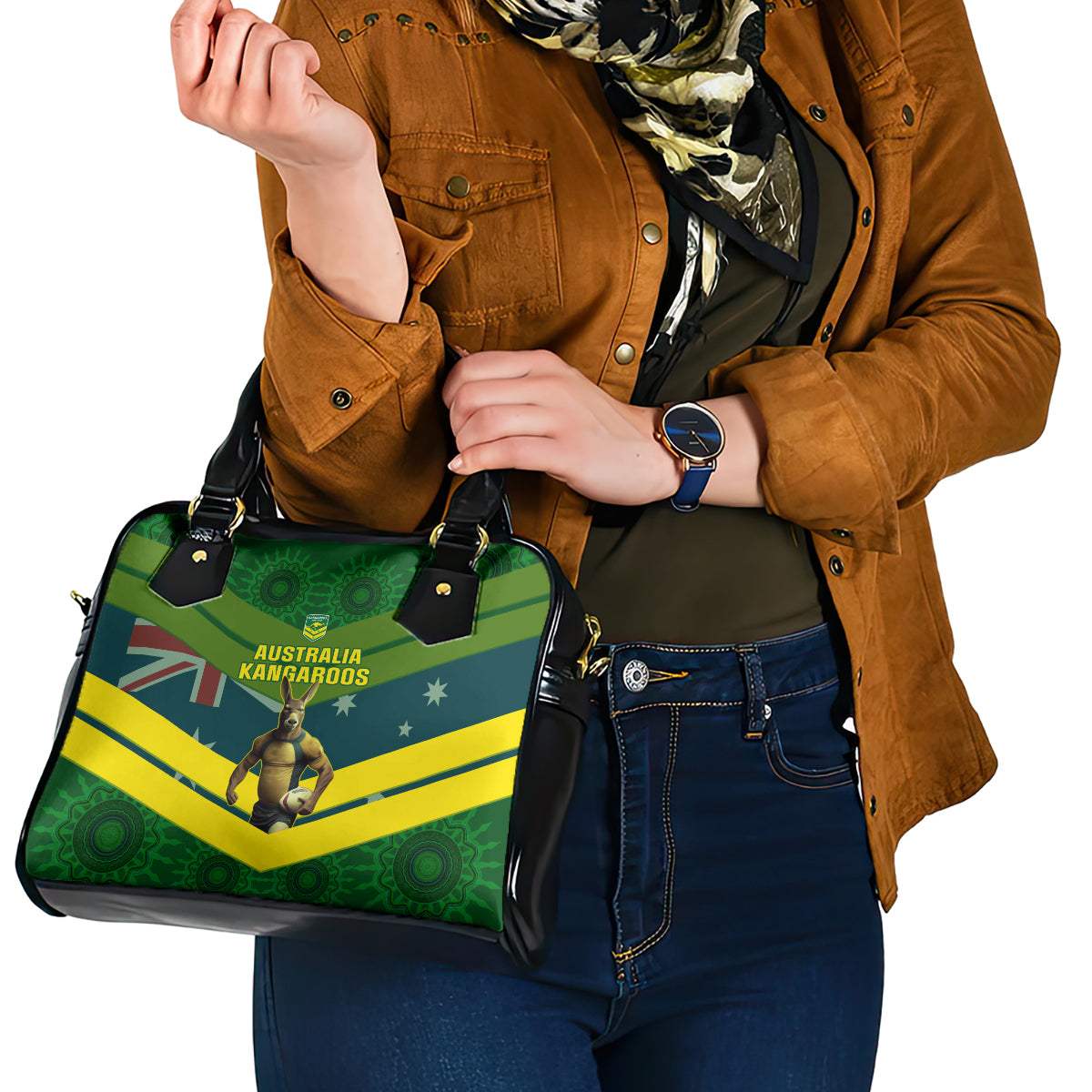 custom-australia-rugby-shoulder-handbag-pacific-2023-go-aussie-kangaroos