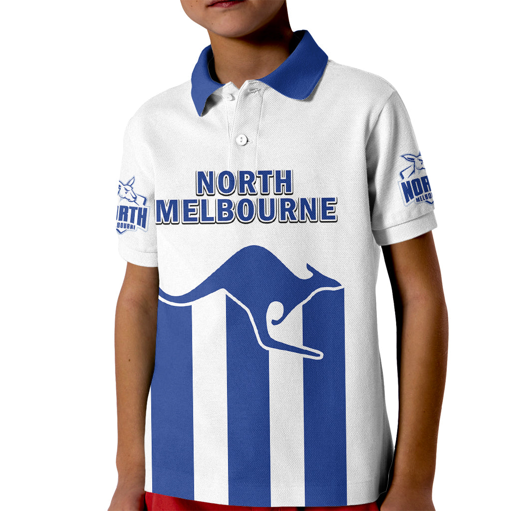 north-melbourne-football-2023-kid-polo-shirt-go-kangaroos-sporty-style